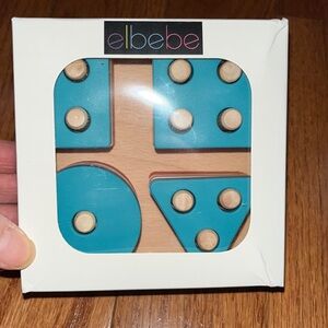New Elbebe Shape Puzzle Wooden base
